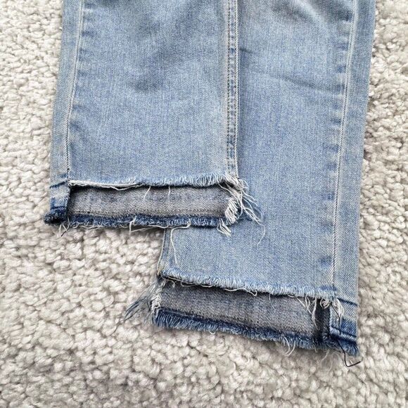 Rag & Bone Dre Capri Distressed Raw Hem Marina Wash - Picture 8 of 15